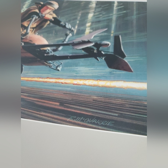 Return Of The Jedi Portfolio Prints 1983 Rare! By Ralph McQuarrie - Picture 16 of 16